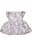 Mee Mee Baby Girls Party Frocks (White,Maroon)